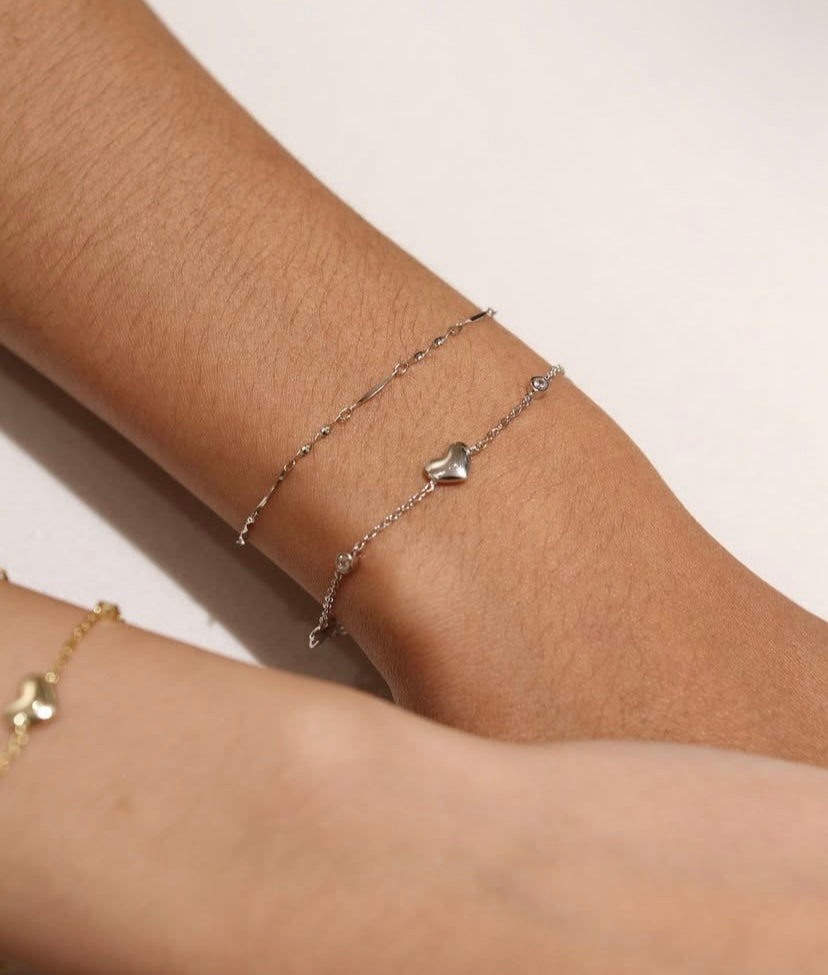 Hearty bracelet (gold)