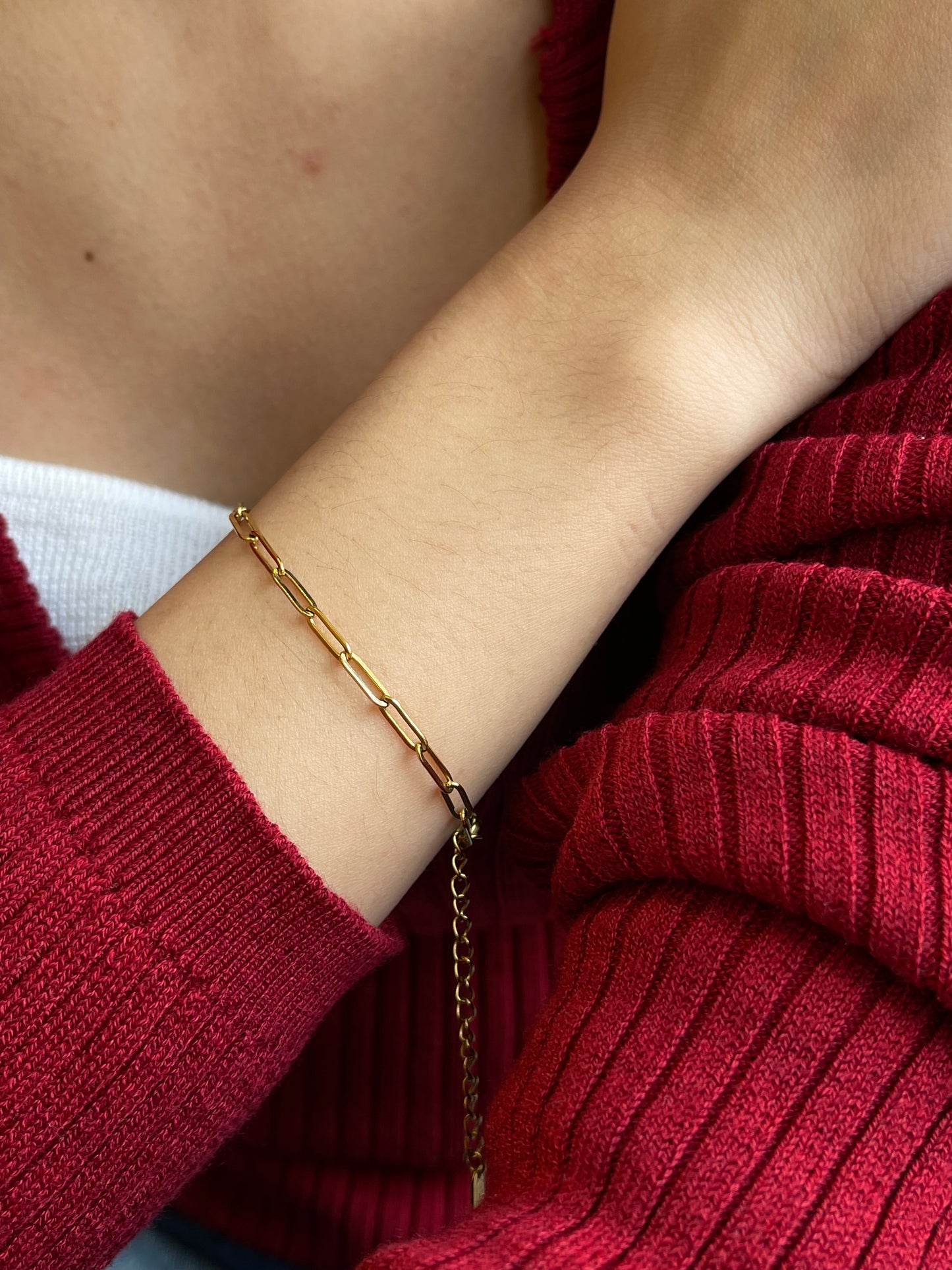 Thick basic bracelet