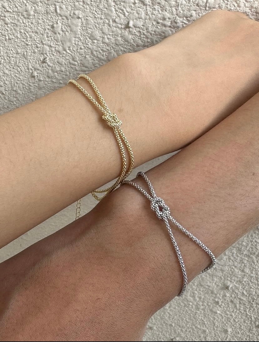 Sv popcorn bracelet (silver)