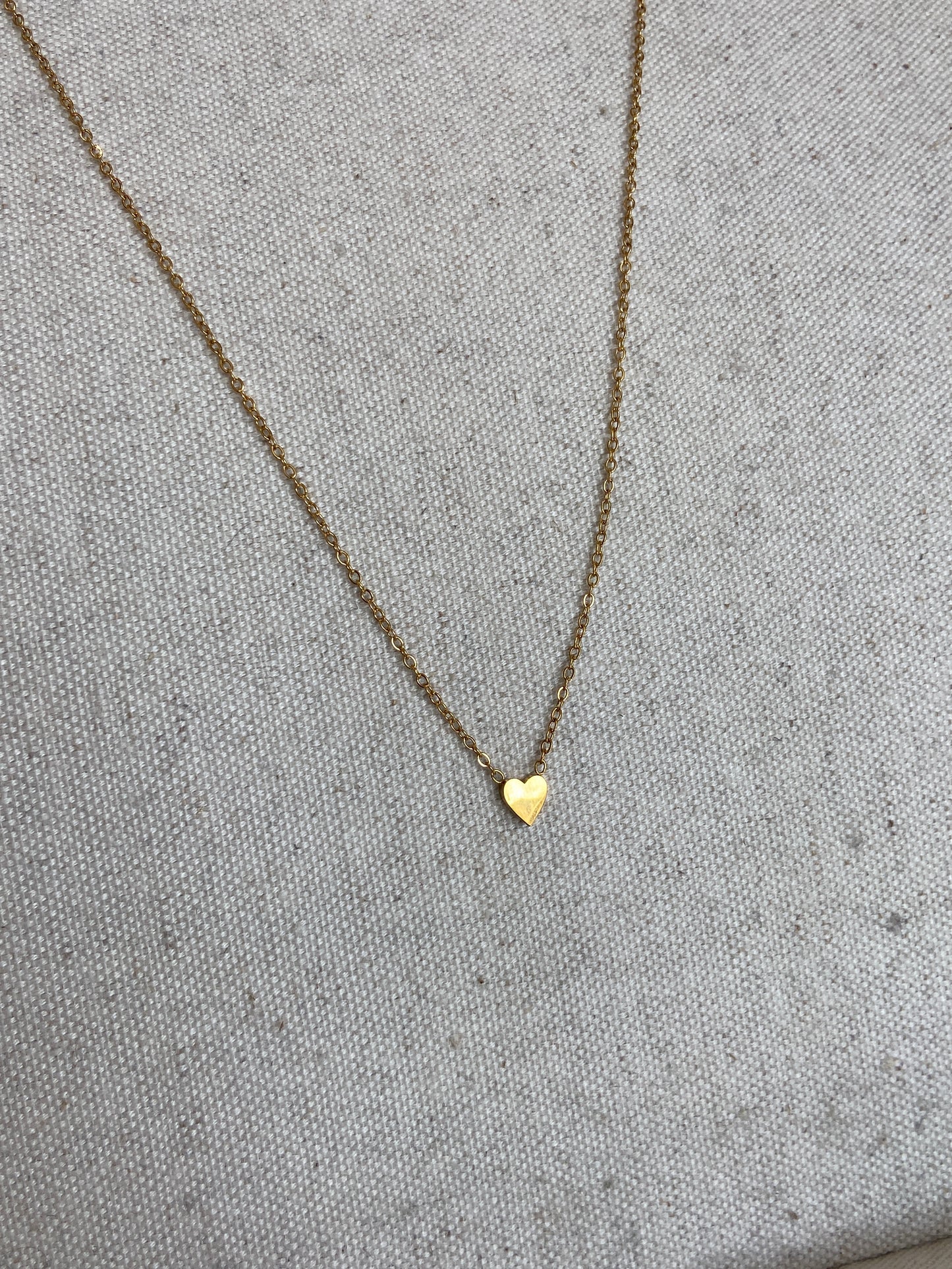 Eternity necklace gold