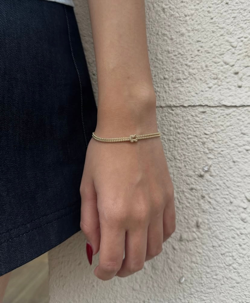 Sv popcorn bracelet(gold)