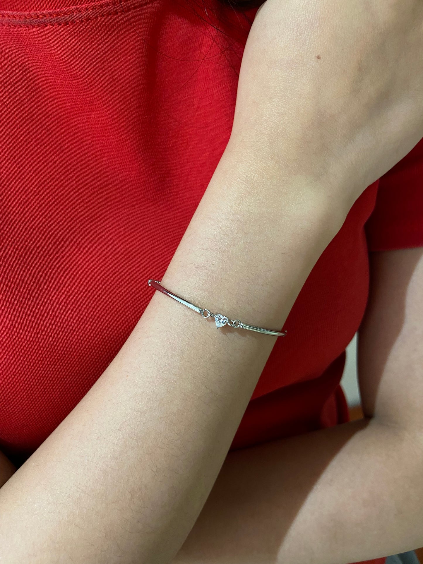 Miami heart gem (Silver)