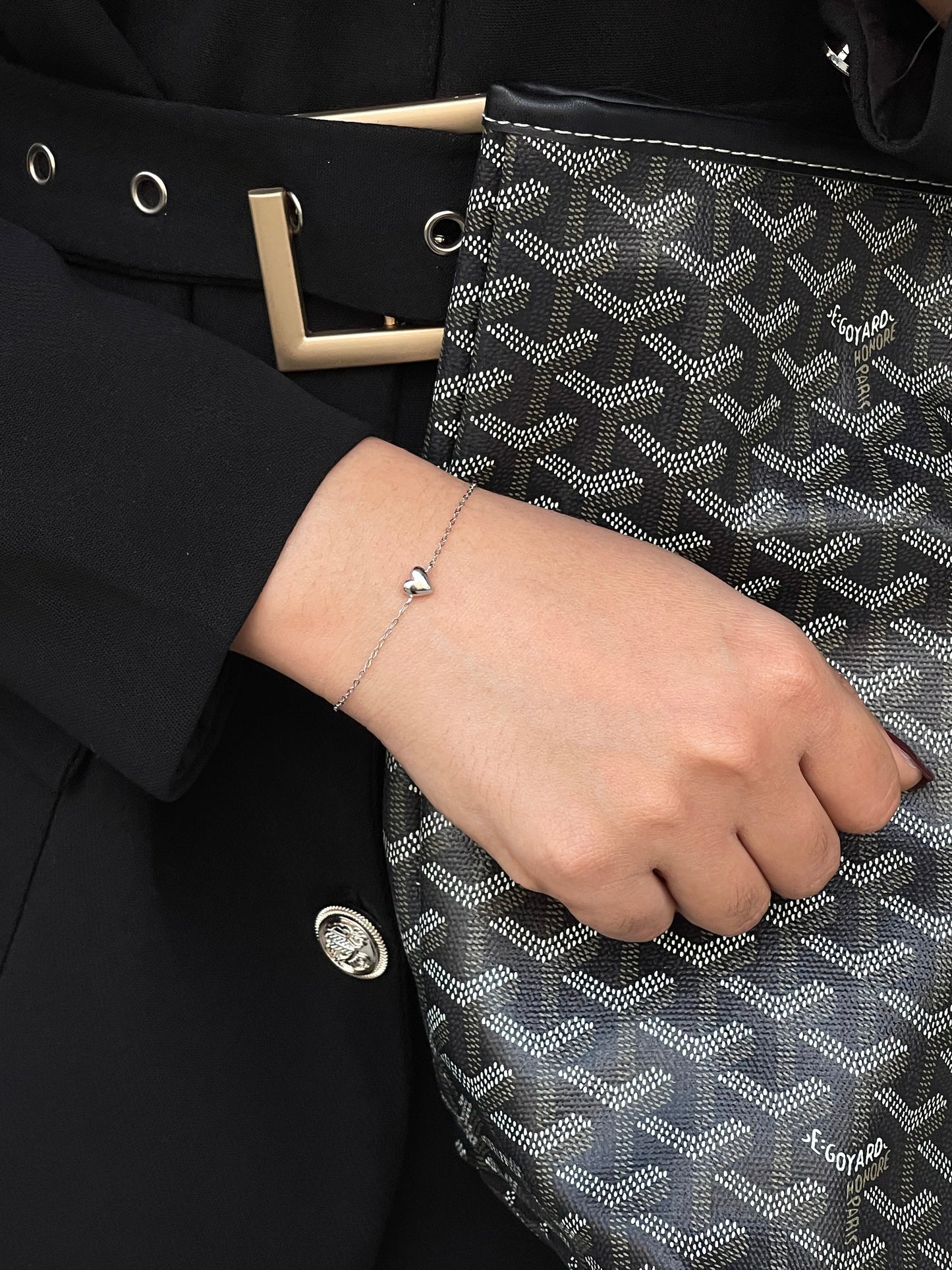 Sv mini heart bracelet