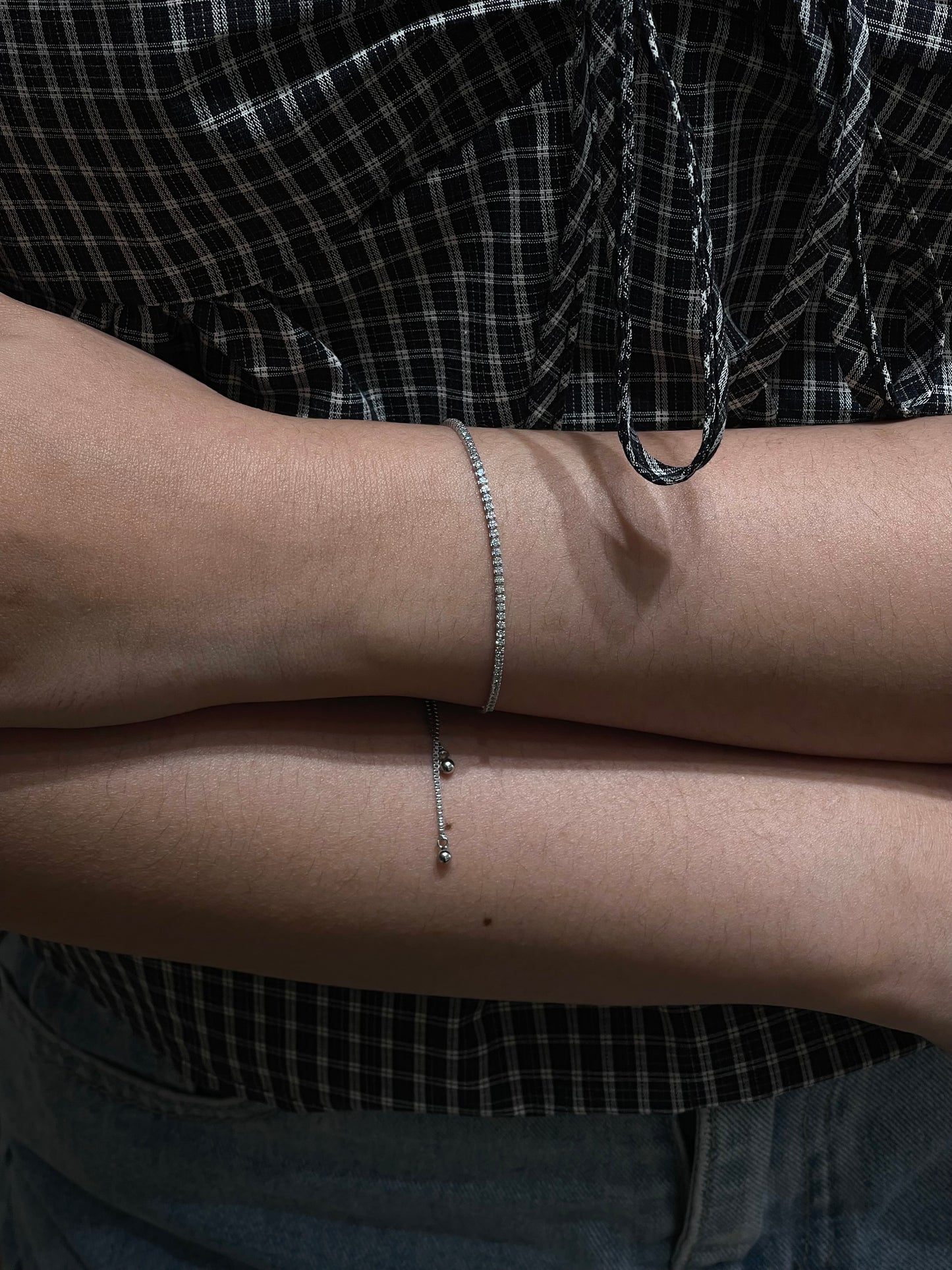 Bell tennis bracelet