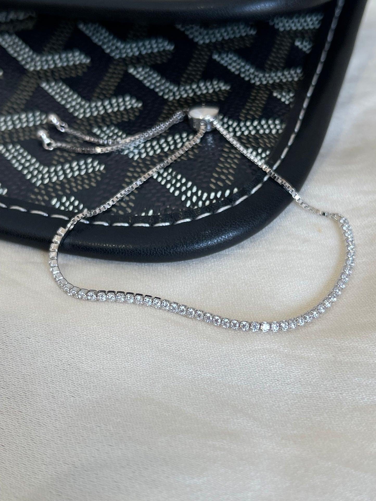 Bell tennis bracelet
