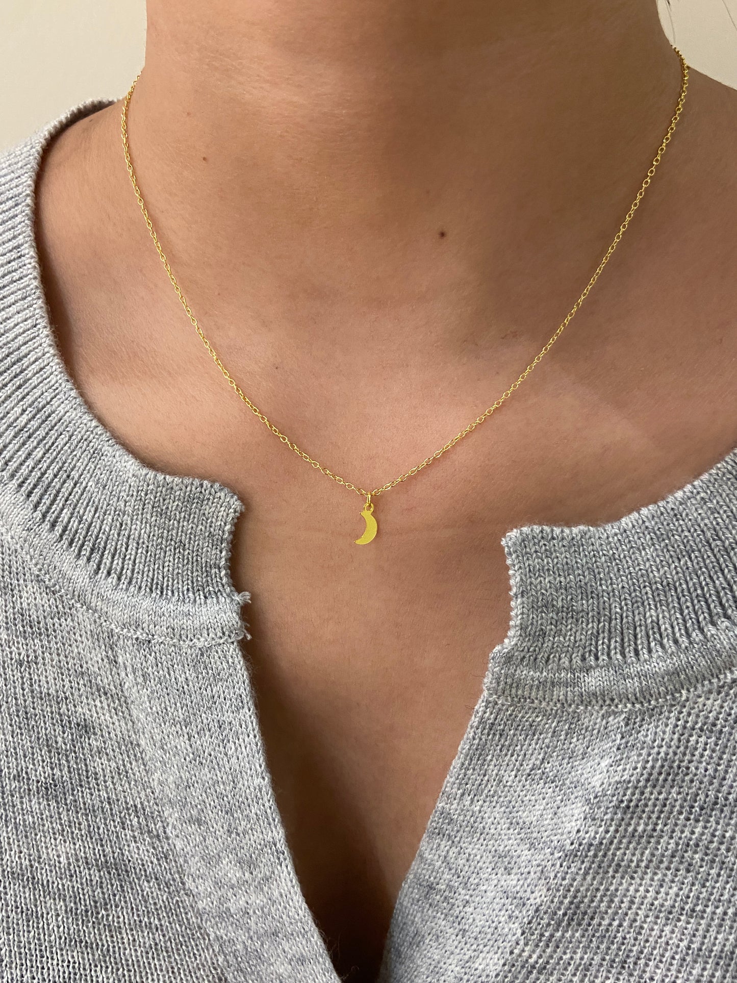 Moon necklace