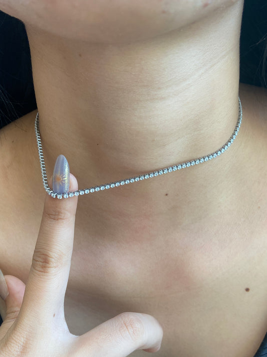 Tennis necklace