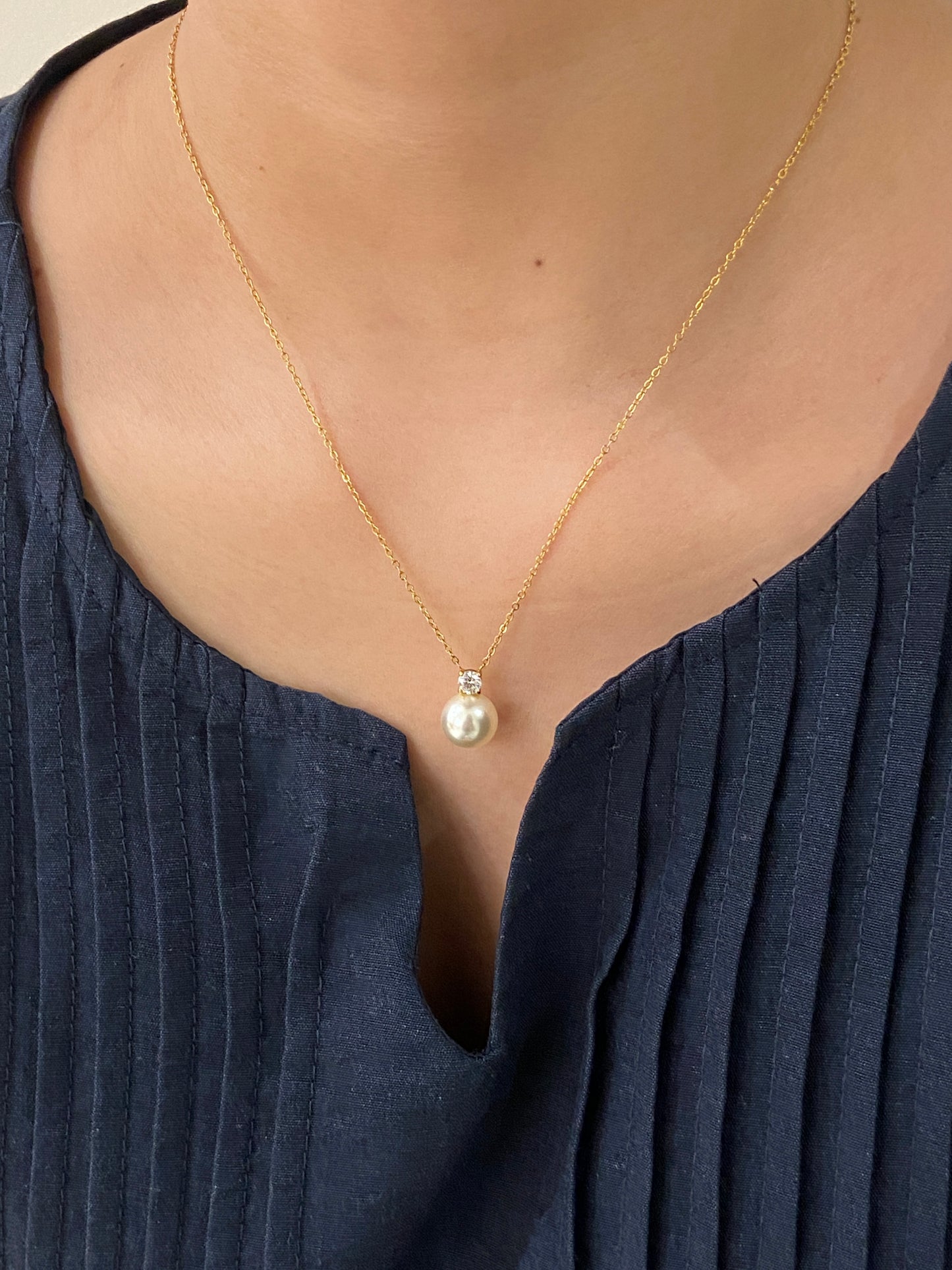 Gemmy necklace (Gold )