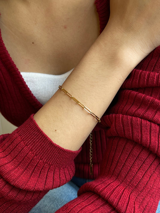 Thick basic bracelet