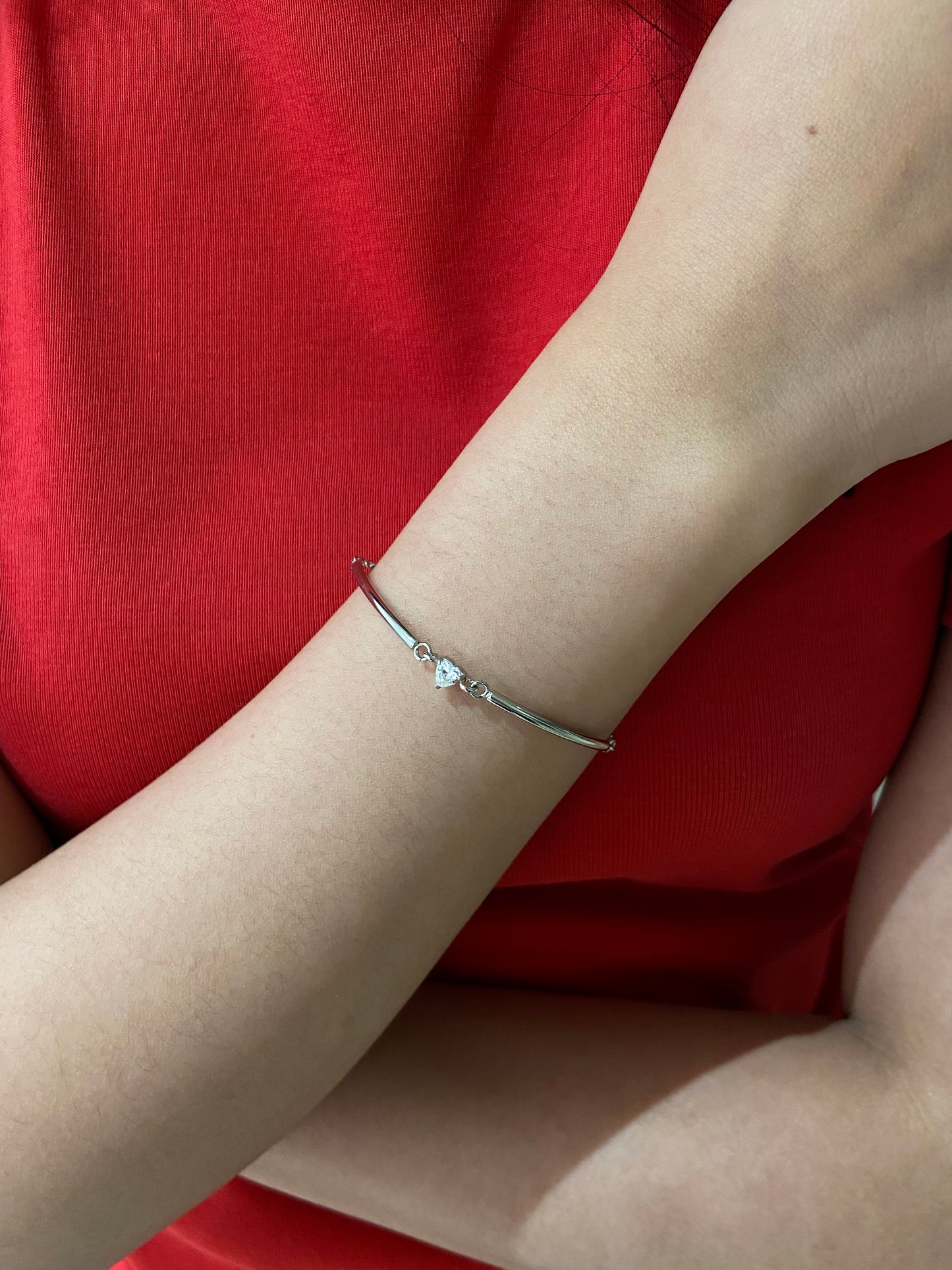 Miami heart gem (Silver)