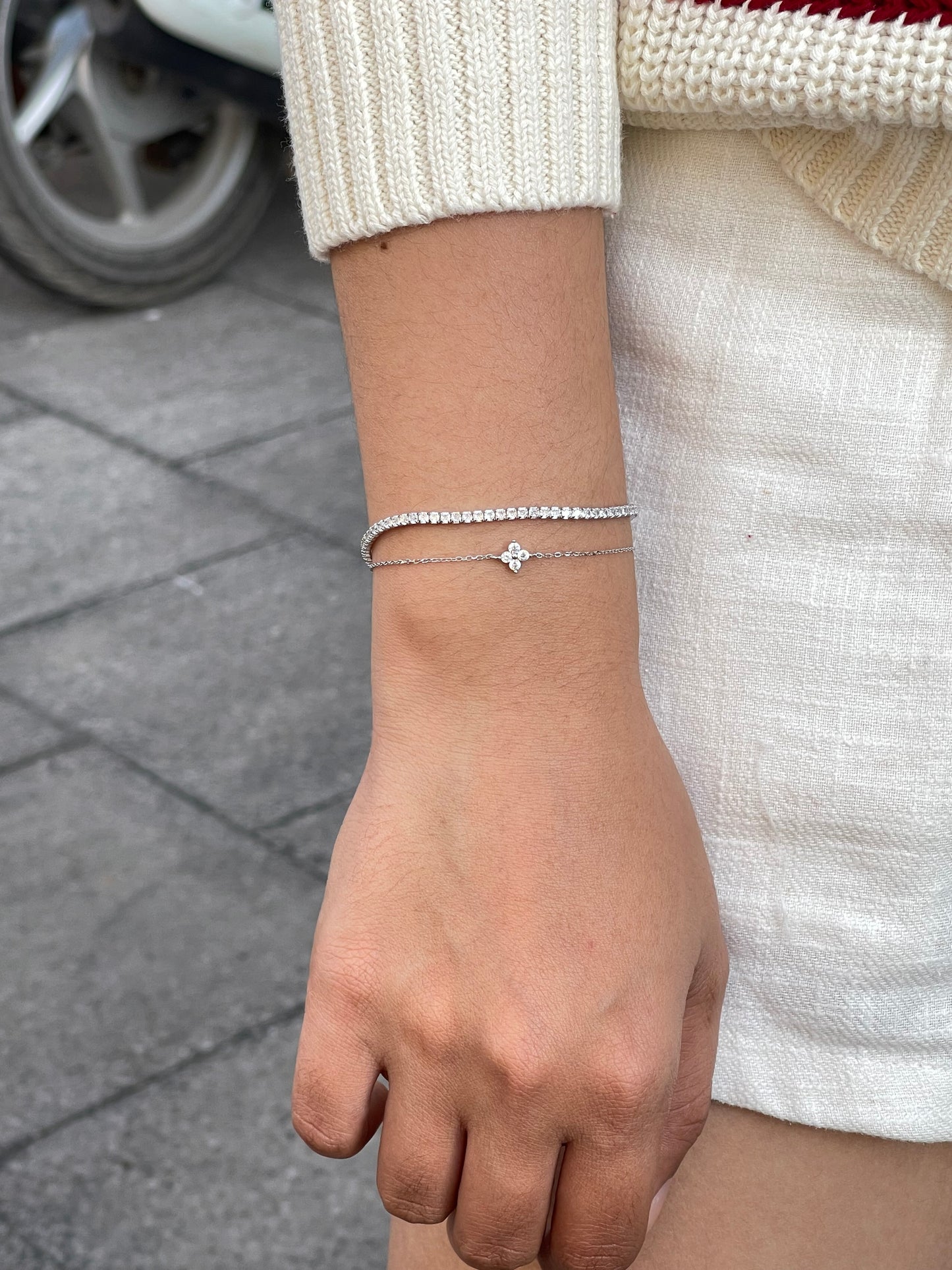 Sv 2mm tennis silver