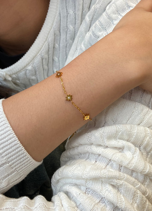 Starry night single bracelet