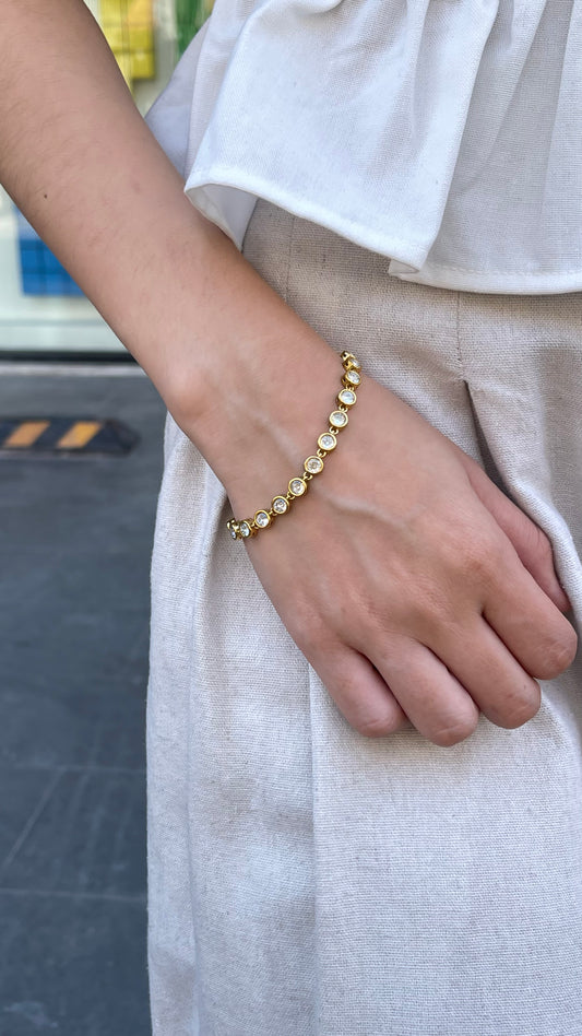 Vintage tennis bracelet