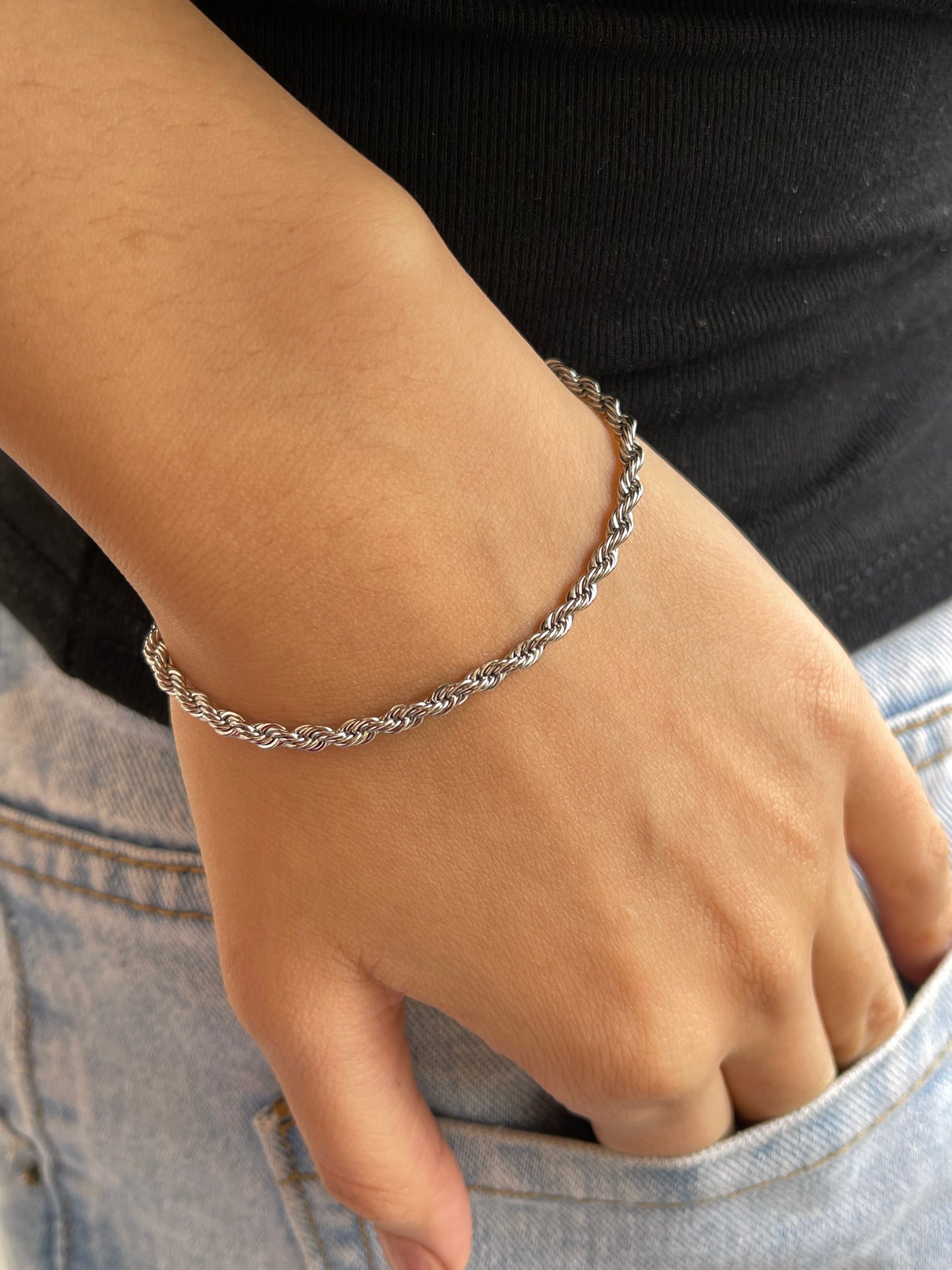 Essential bracelet silver