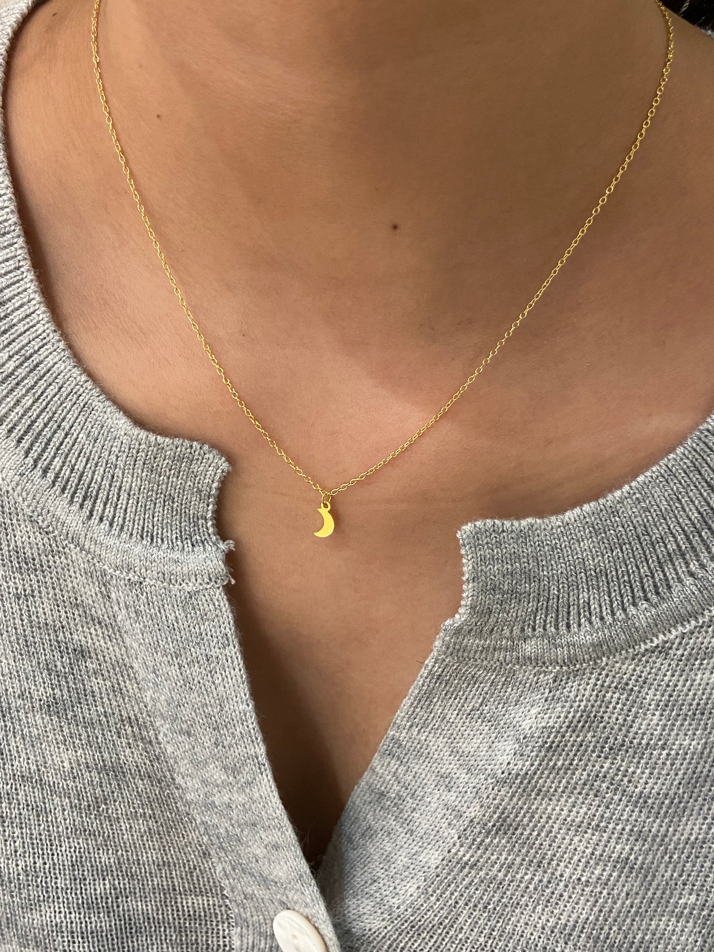 Moon necklace