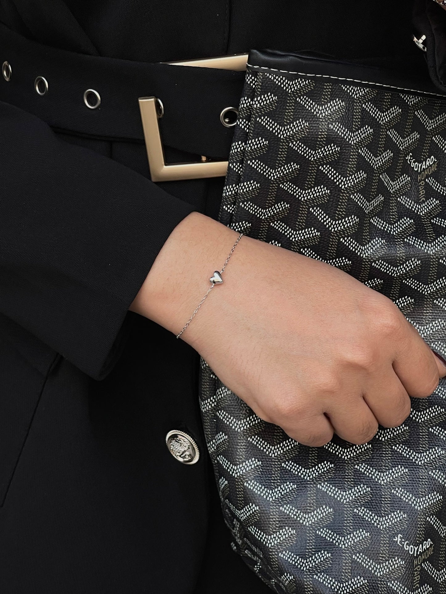 Sv mini heart bracelet