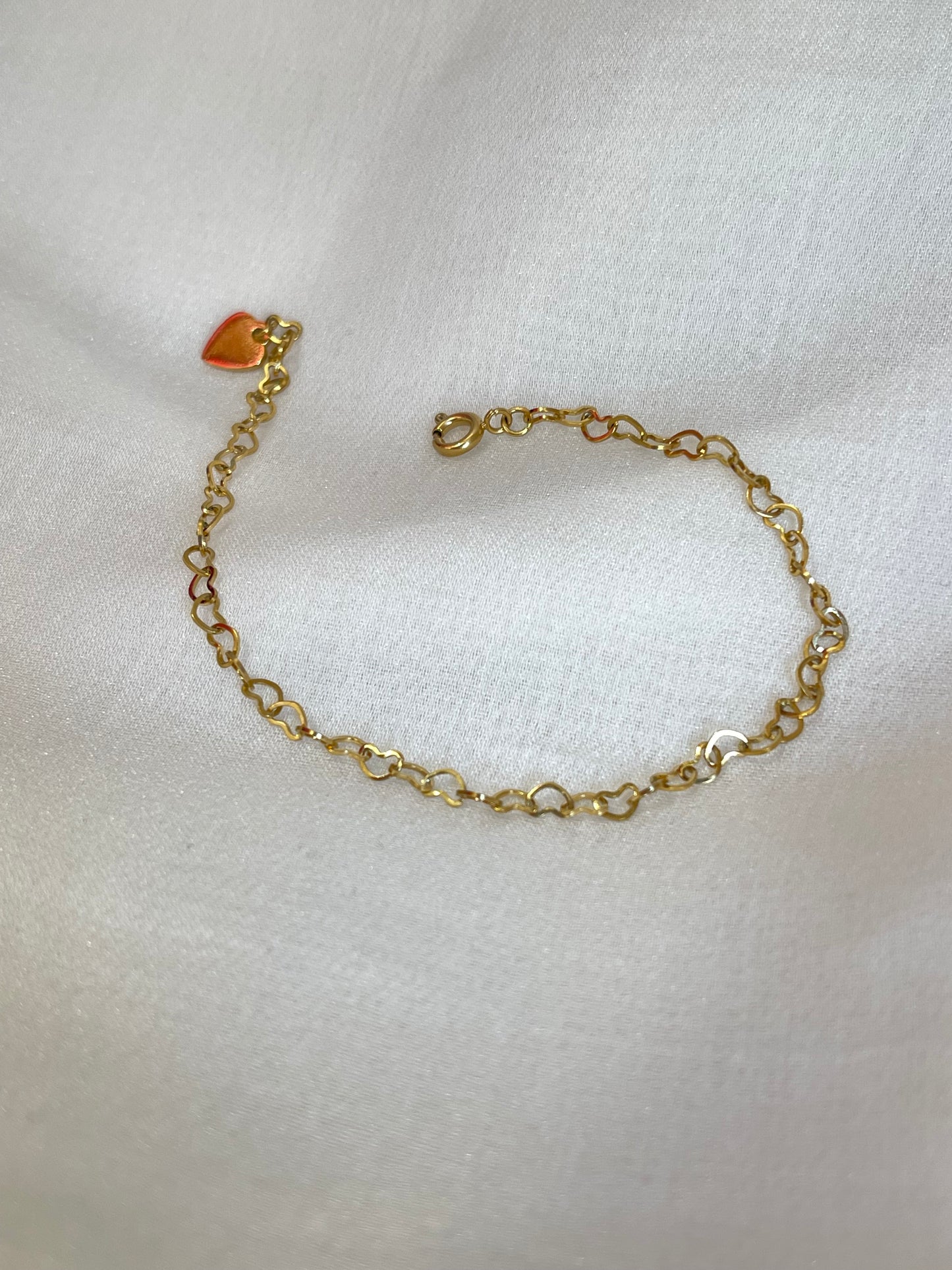 Flexi heart bracelet