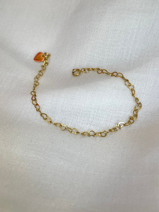 Flexi heart bracelet