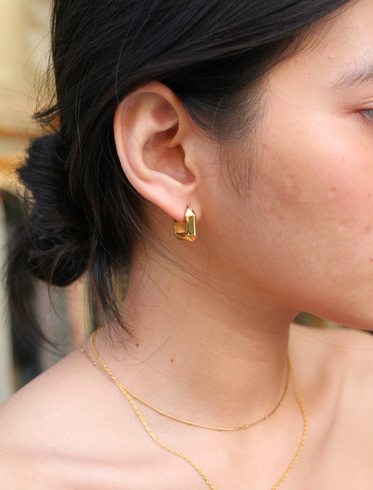 Chunky u hoops