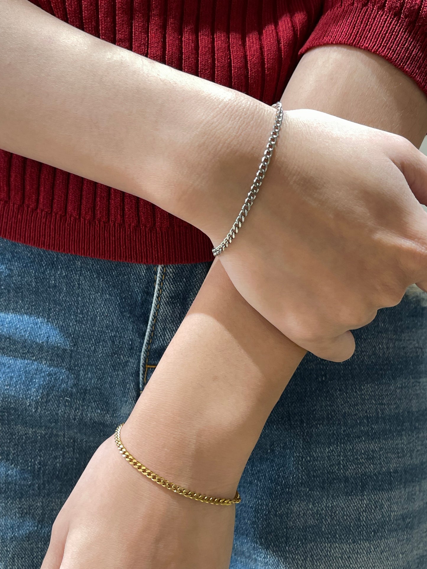 Essential bracelet silver