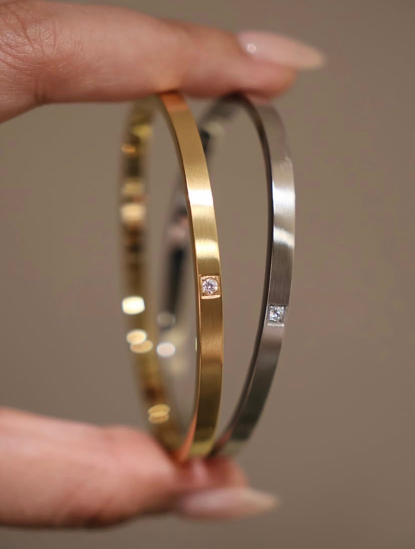 Sylvie bangle(Silver)