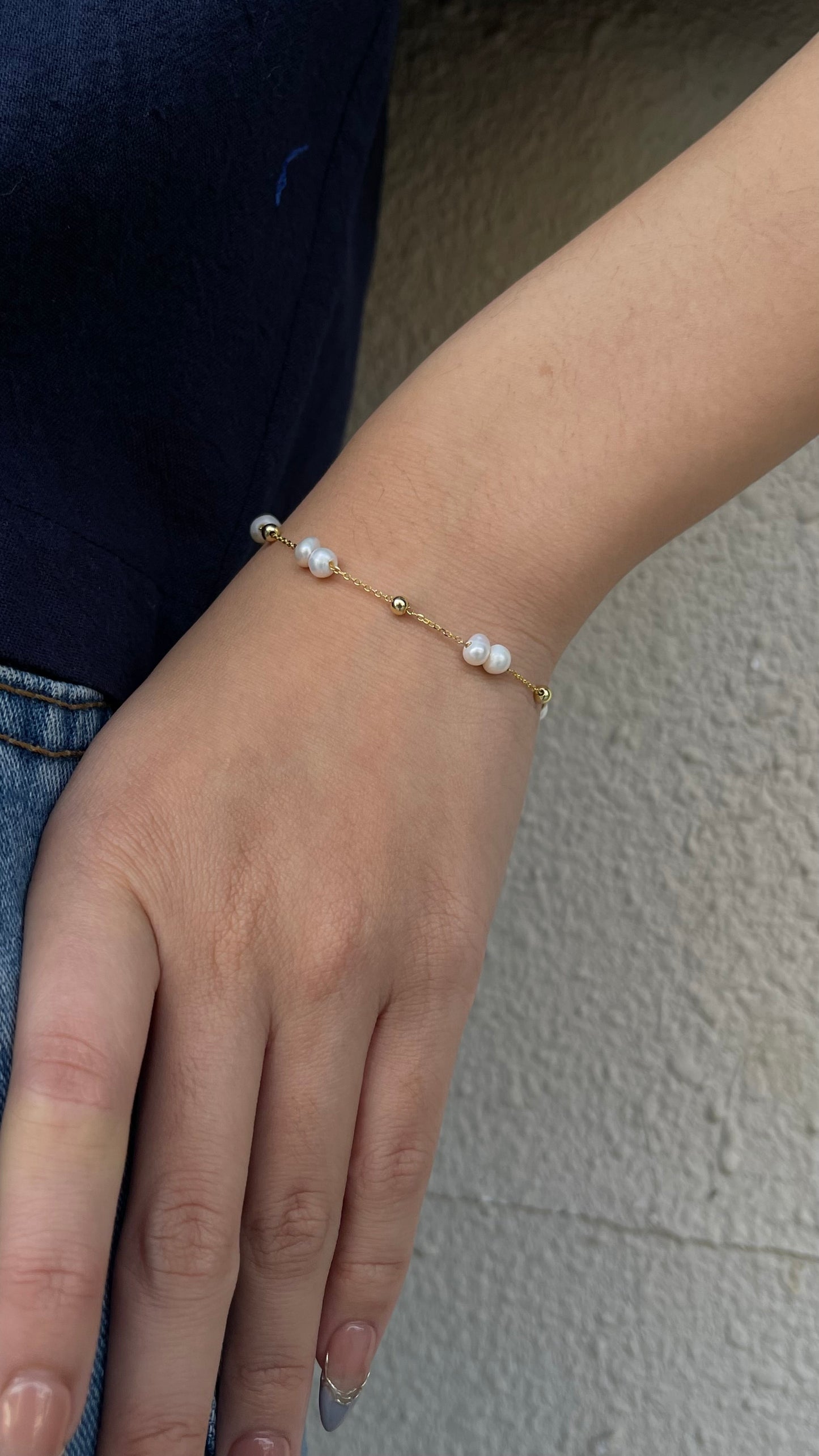 Stl pearl bracelet