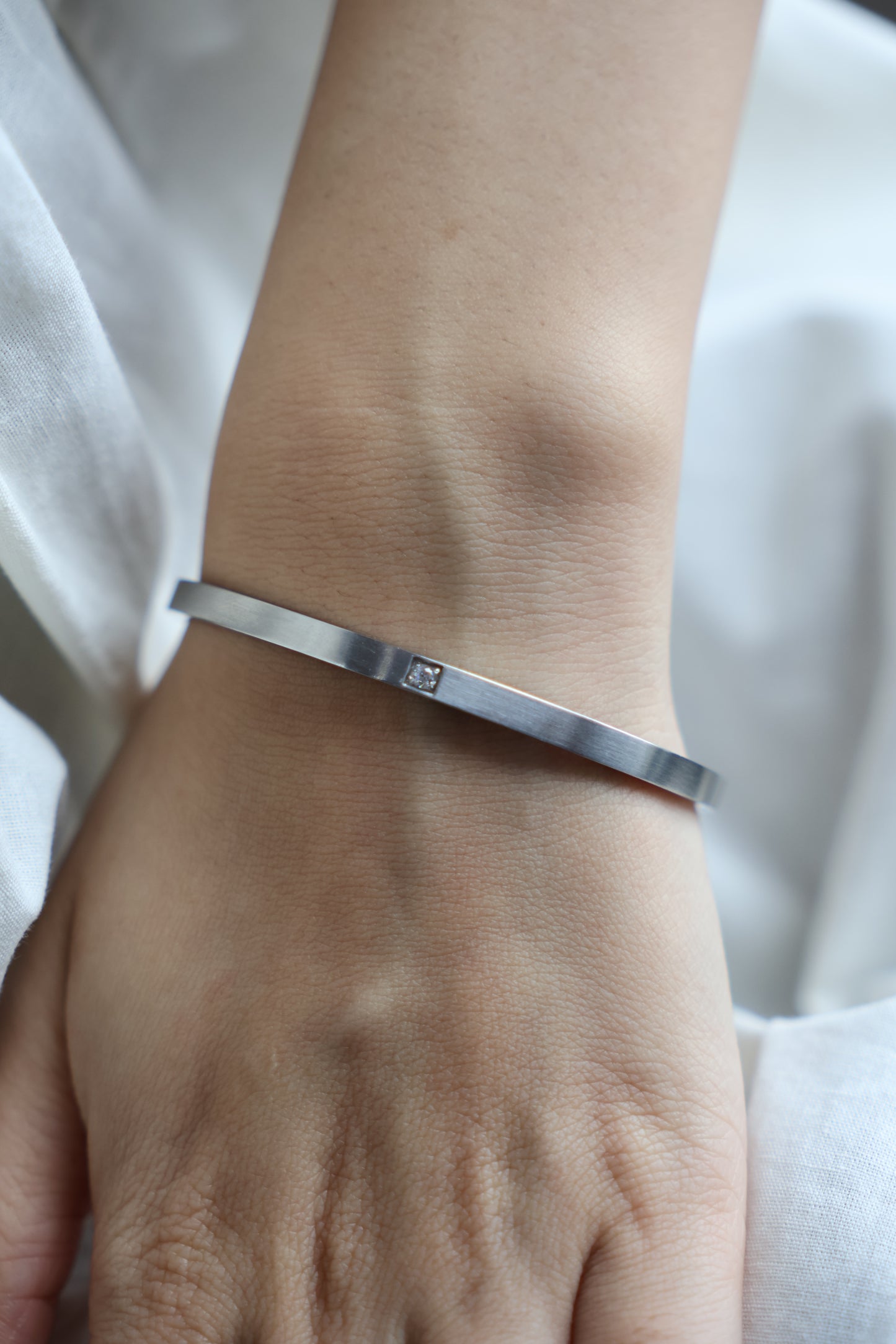 Sylvie bangle(Silver)