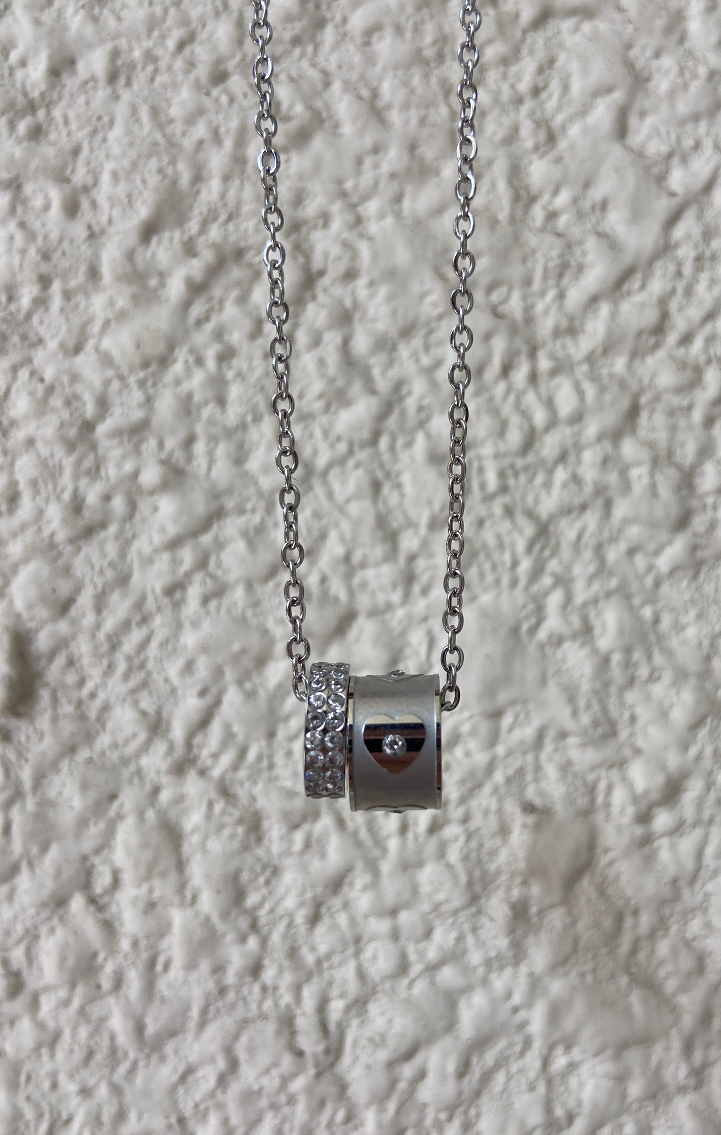 Rolling V2 Heart (Silver)