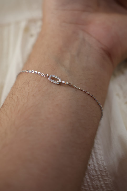 Sv clipy bracelet (silver)