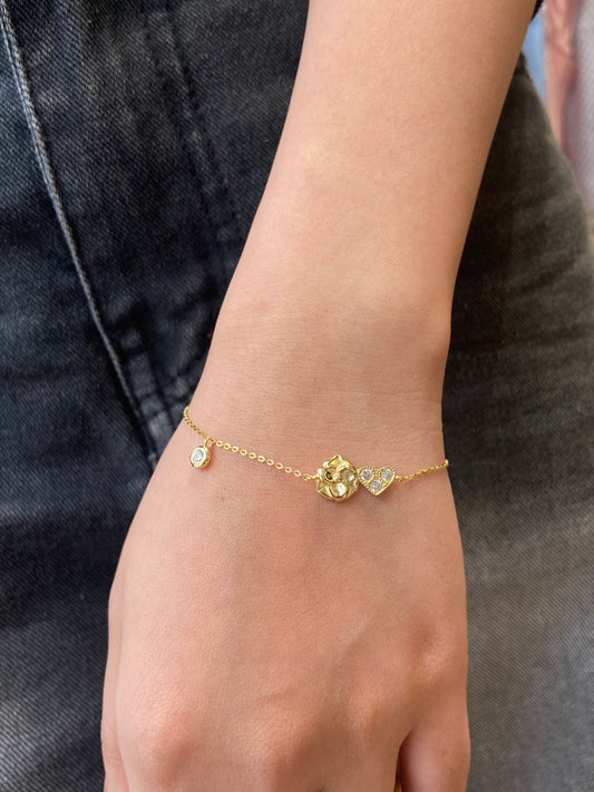 Rt romdoul bracelet (gold)