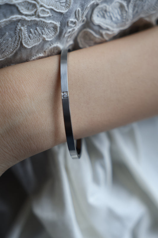 Sylvie bangle(Silver)
