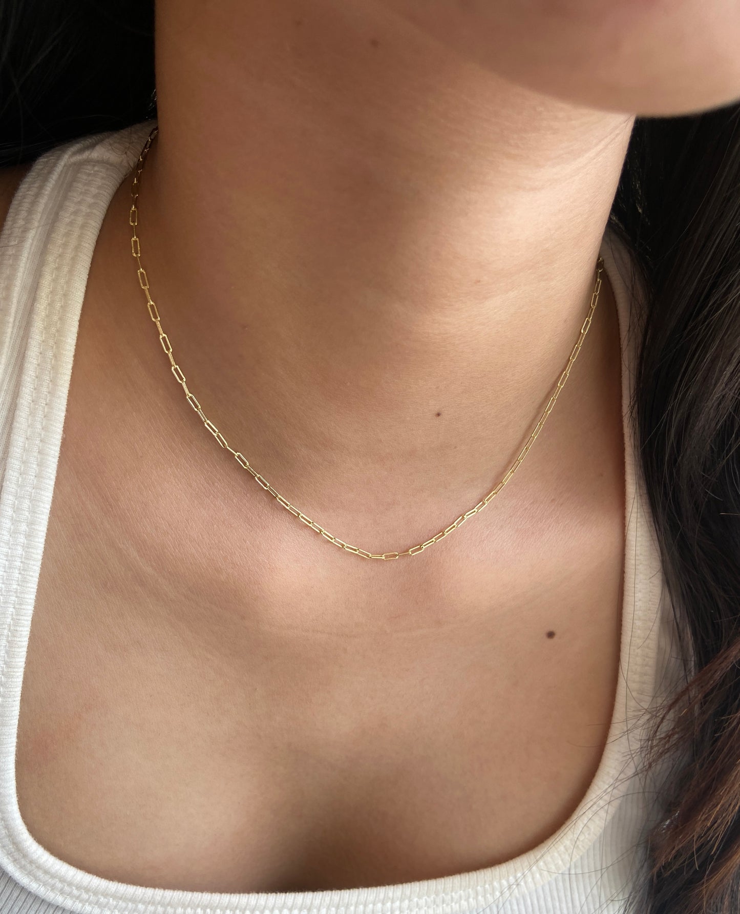 Small basic chain (gold)