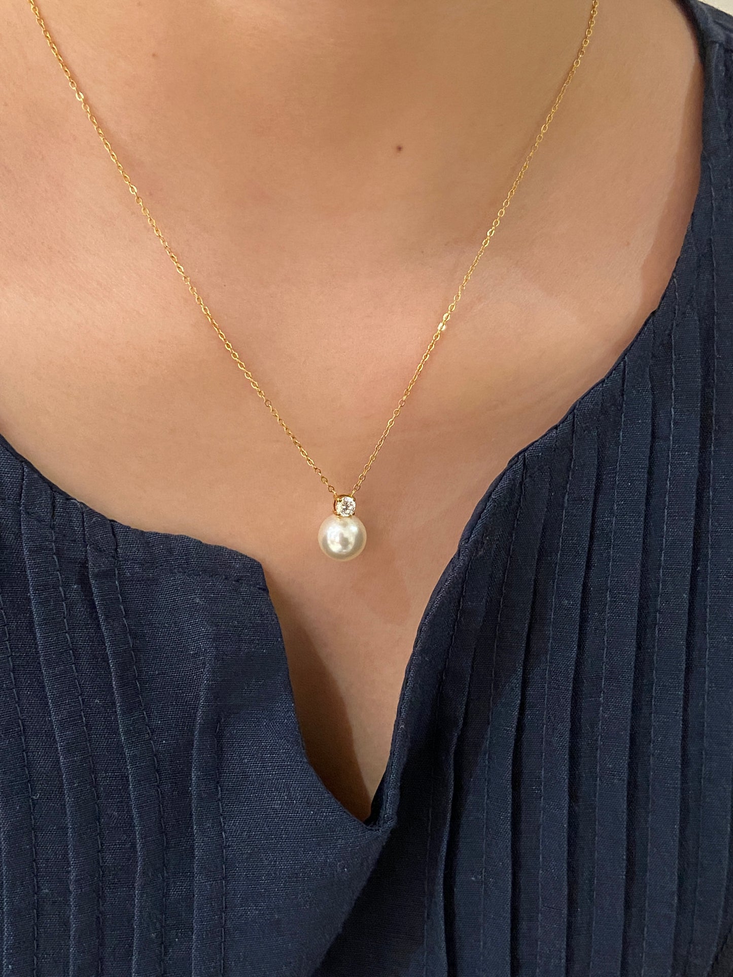 Gemmy necklace (Gold )