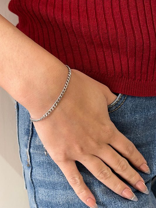 Essential bracelet silver