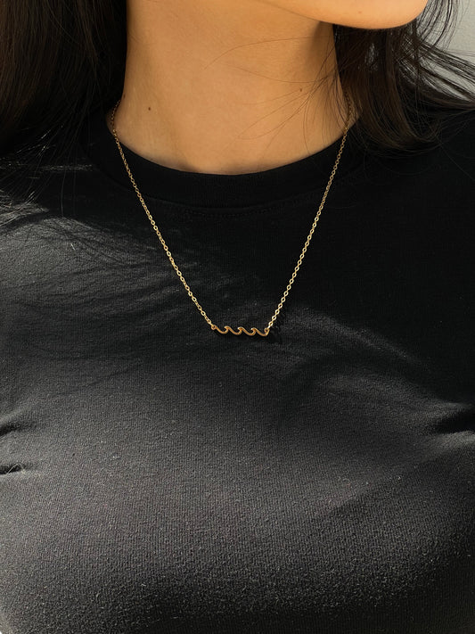 Wave necklace