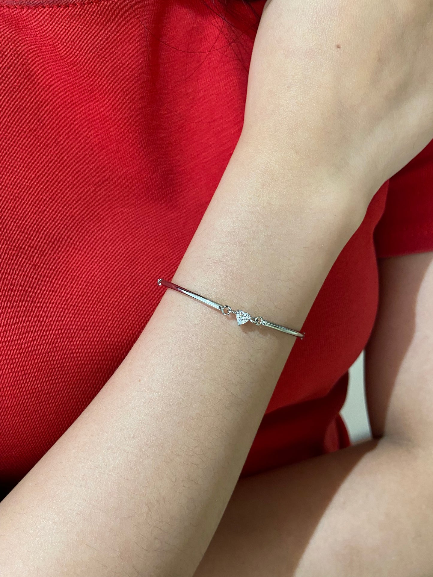 Miami heart gem (Silver)