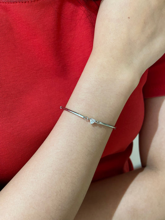 Miami heart gem (Silver)