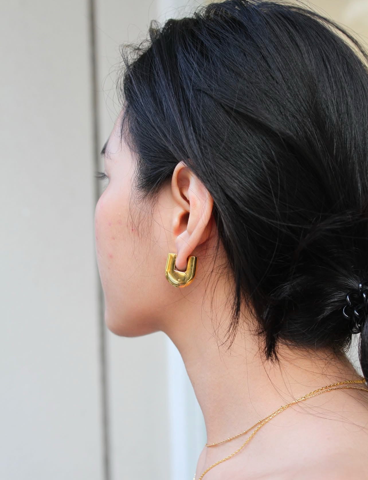 Chunky u hoops
