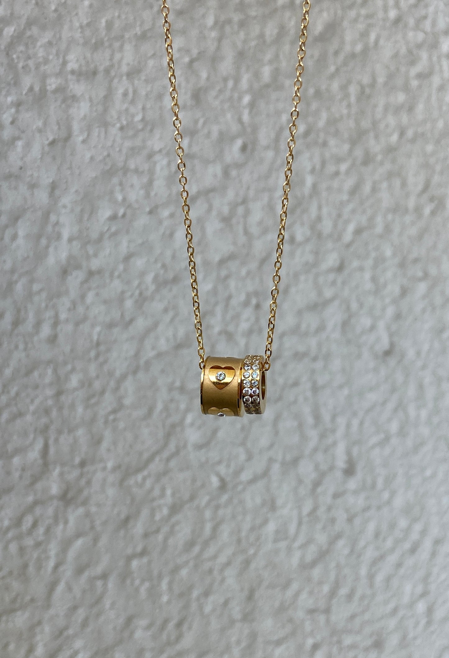 Rolling V2 heart (Gold )